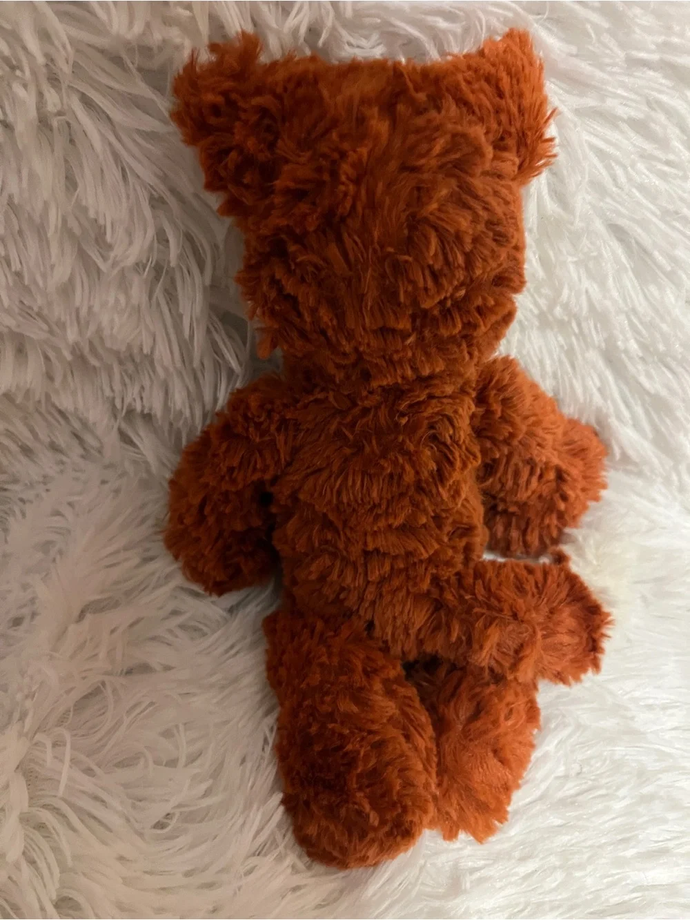 Jellycat Rust Orange Fox Plush with Cream Face Mumble